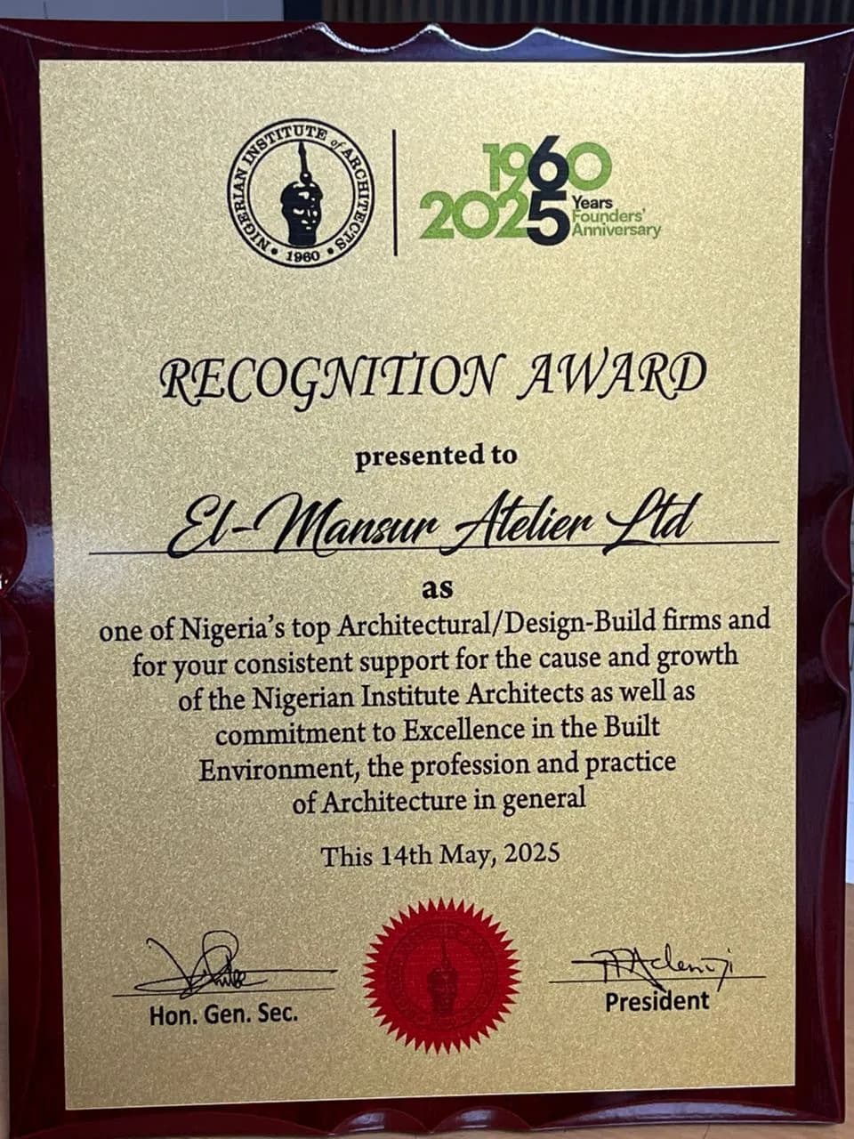 Airport Design Built Company of the Year EL Mansur real estate development company building construction services